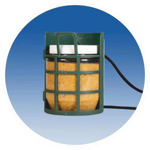 Futterautomat inkl. Erdnussbutterglas, Standard, 350g